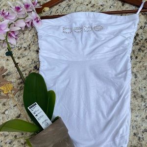 Bebe rhinestone tube top
